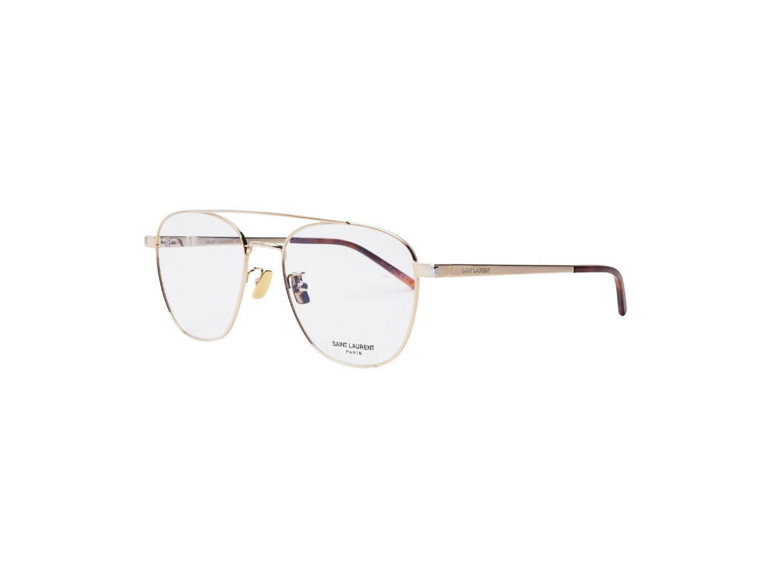 Saint Laurent Saint Laurent SL 530 Glasses In Gold Acetate Frame With Demo Lens