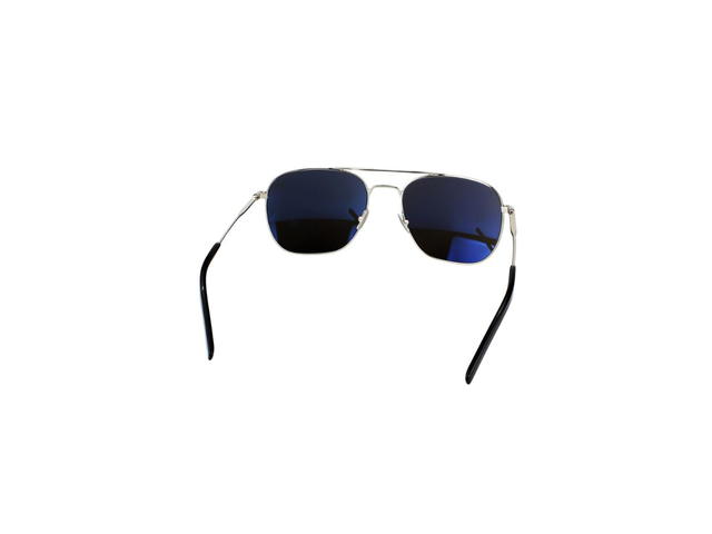 Saint Laurent Saint Laurent SL 86 Sunglasses In Silver Metal Frames And Brown Lenses - view 4