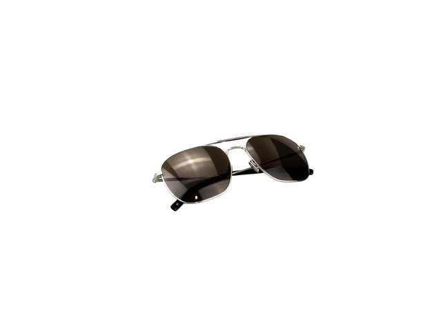 Saint Laurent Saint Laurent SL 86 Sunglasses In Silver Metal Frames And Brown Lenses - view 6