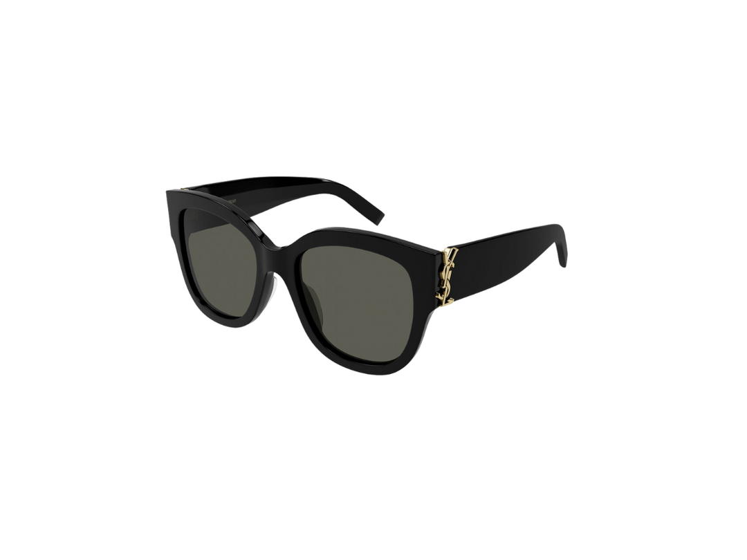 Saint Laurent Saint Laurent SL M95 In Black Frames With Grey Lenses Gold