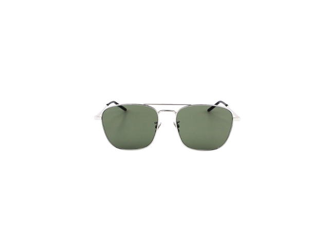 Saint Laurent Saint Laurent SL309 Sunglasses In Silver Metal Frames And Green Lenses - view 2