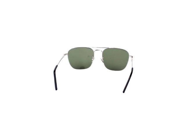 Saint Laurent Saint Laurent SL309 Sunglasses In Silver Metal Frames And Green Lenses - view 4
