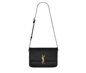 Buy Saint Laurent Solferino Medium Satchel In Box Saint Laurent Leather With Bronze-Toned Metal Hardware Black at Sasom – Authentic and Ready to Ship