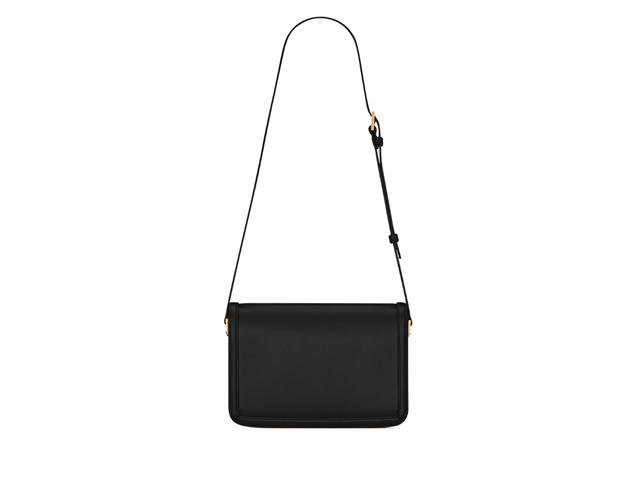 Saint Laurent Saint Laurent Solferino Medium Satchel In Box Saint Laurent Leather With Bronze-Toned Metal Hardware Black - view 2