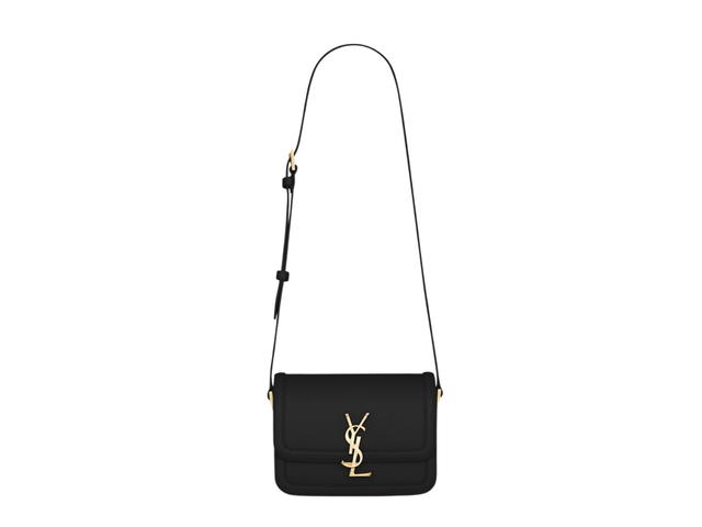 Saint Laurent Saint Laurent Solferino Small Satchel In Box Saint Laurent Leather With Bronze-Toned Metal Hardware Black - view 1