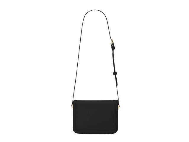 Saint Laurent Saint Laurent Solferino Small Satchel In Box Saint Laurent Leather With Bronze-Toned Metal Hardware Black - view 2
