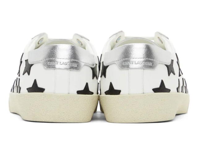 Saint Laurent Saint Laurent Star Court Classic SL/06 Sneakers White & Black - view 3