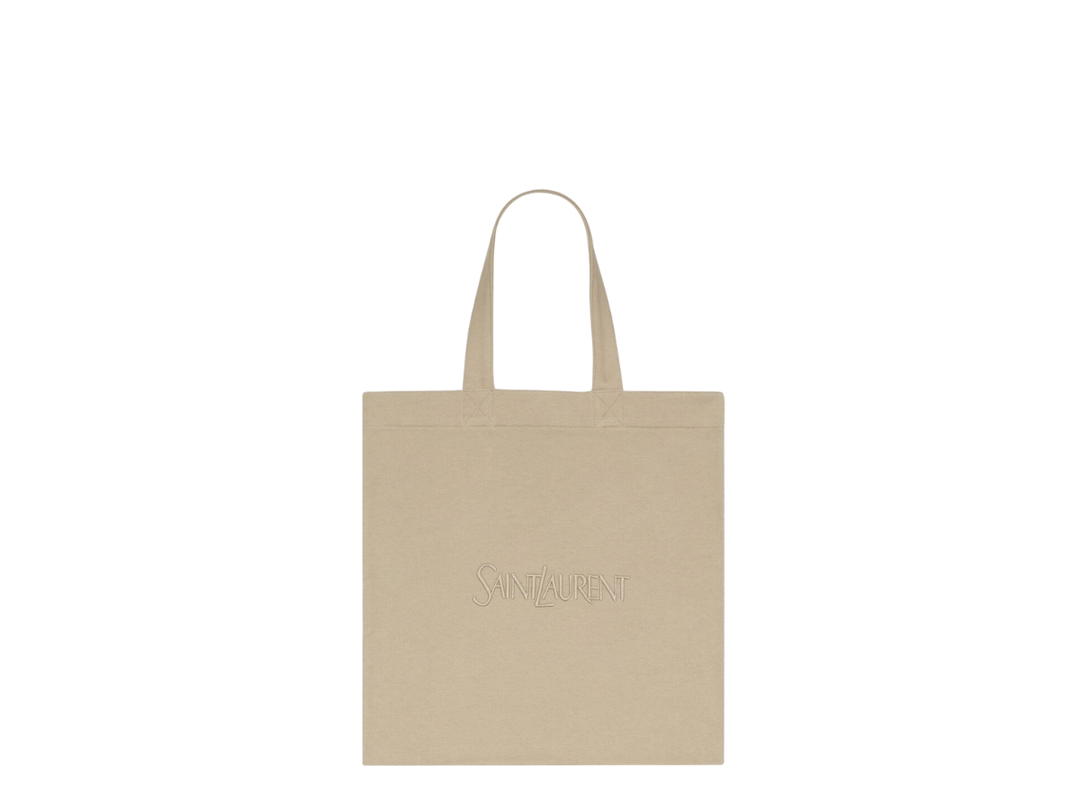 Saint Laurent Saint Laurent Totebag In Fleece Beige