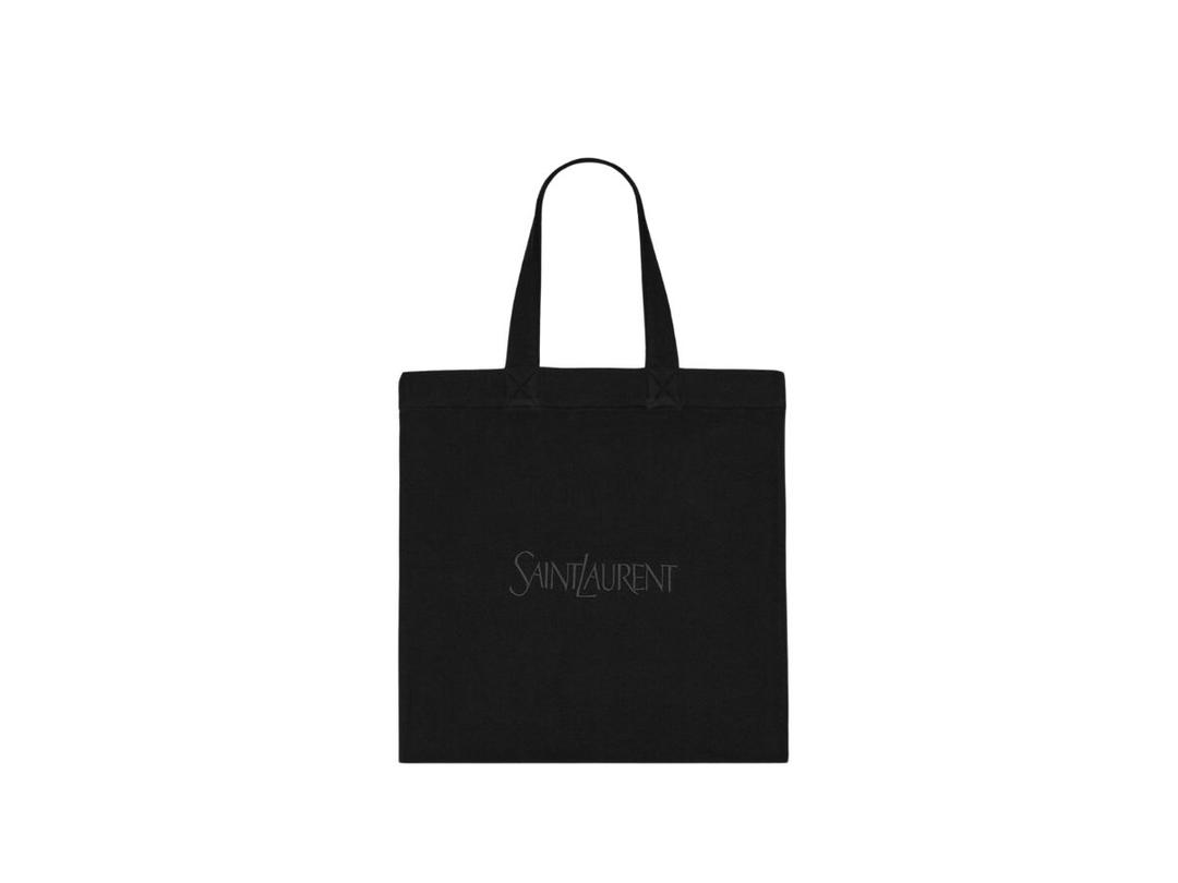 Saint Laurent Saint Laurent Totebag In Fleece Black