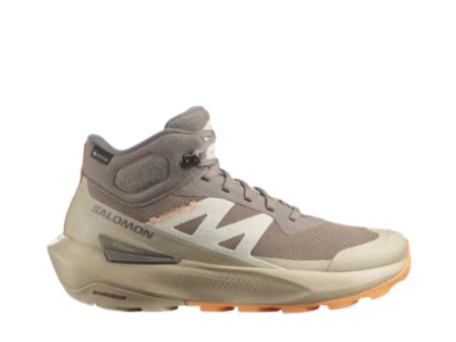 Salomon Salomon Elixir Activ Mid Gore-Tex Falcon-White Pepper-Papaya (W) - view 1