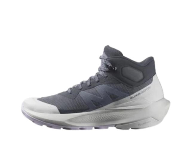 Salomon Salomon Elixir Activ Mid Gore-Tex India Ink Glacier Gray Orchid Petal (W) - view 2
