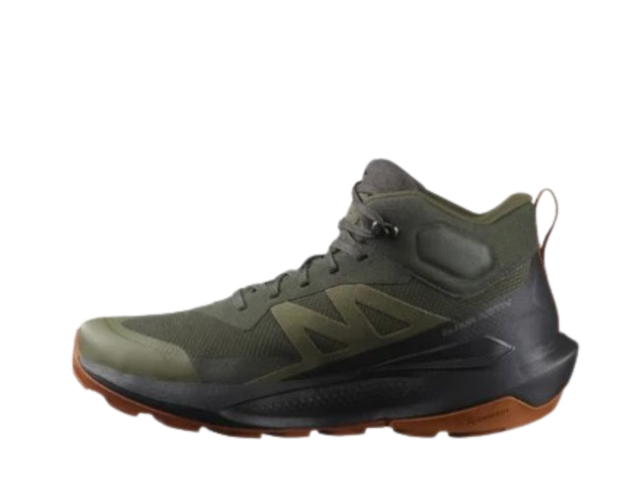 Salomon Salomon Elixir Activ Mid Gore-Tex Peat-Black-Caramel Cafe - view 2