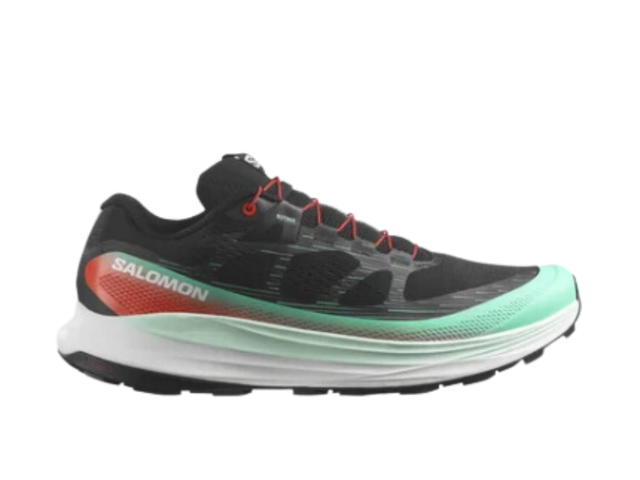 Salomon Salomon Ultra Glide 2 Black Electric Green Cherry Tomato - view 1