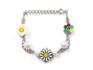 Buy SALUTE BRACELET SS20 Smiley charm riddled accessories at Sasom – Authentic and Ready to Ship