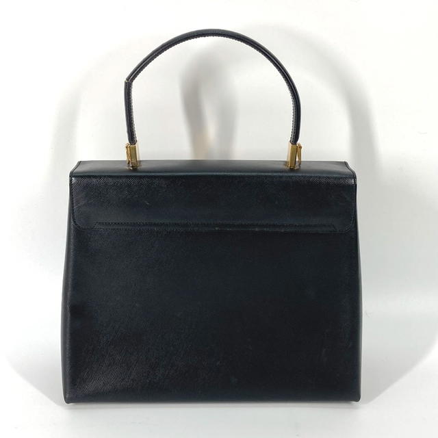 Ferragamo SALVATORE FERRAGAMO 2 WAY Gancini Shoulder Bag Hand Bag Black Leather - view 2