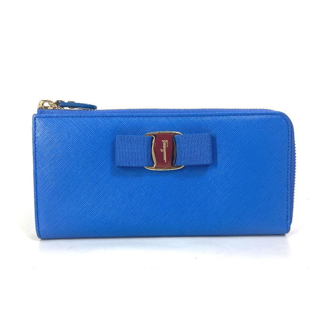 Ferragamo Salvatore Ferragamo 22-C124 Vara Ribbon Ribbon L-shaped fastener Long Wallet - view 2