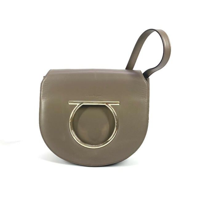 Ferragamo Salvatore Ferragamo 2WAY Clutch bag Large Gancini logo Pochette Shoulder Bag - view 2