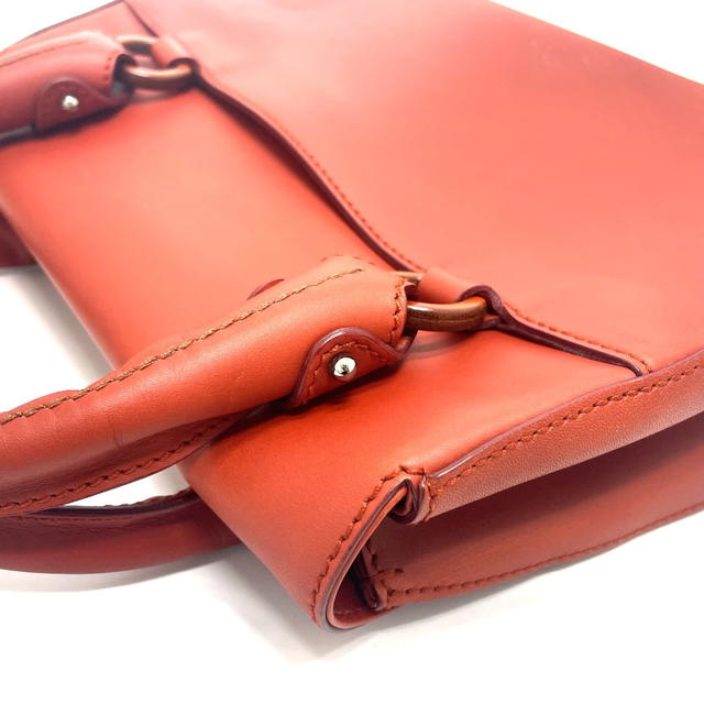 Ferragamo Salvatore Ferragamo 7899  Hand Bag Leather / Wood Red - view 4