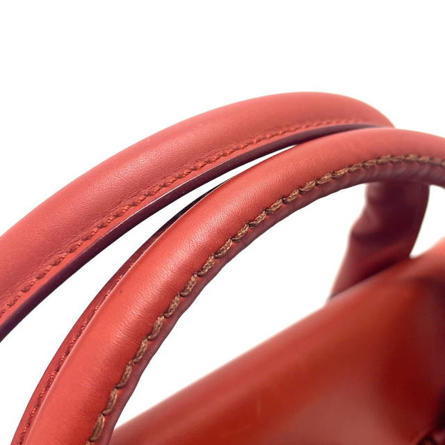 Ferragamo Salvatore Ferragamo 7899  Hand Bag Leather / Wood Red - view 5