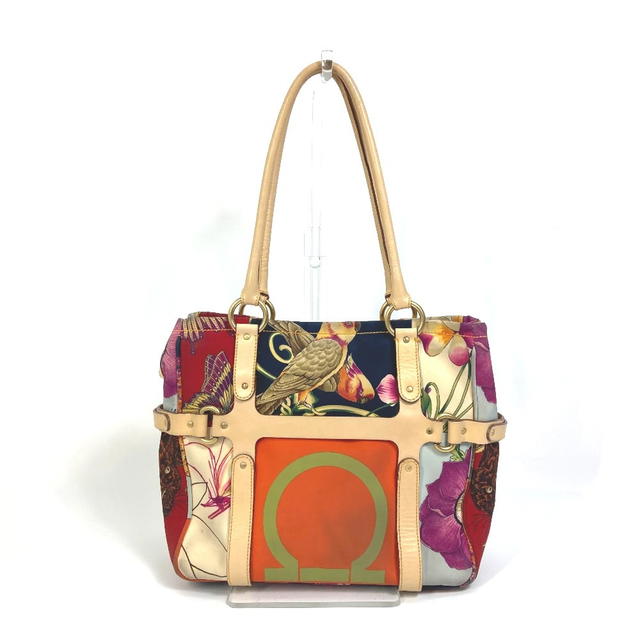 Ferragamo Salvatore Ferragamo Animal pattern tiger  Tote Bag Nylon Multicolore - view 2