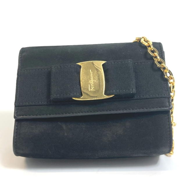 Ferragamo Salvatore Ferragamo AQ213202 Vala Ribbon Mini Pochette Shoulder Bag - view 1