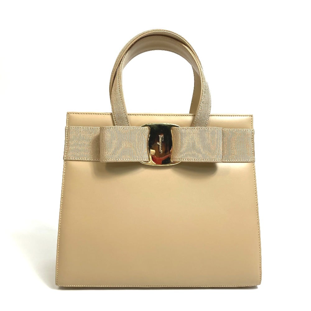 Ferragamo SALVATORE FERRAGAMO BA214178 Vala Ribbon 2WAY Shoulder Bag Hand Bag