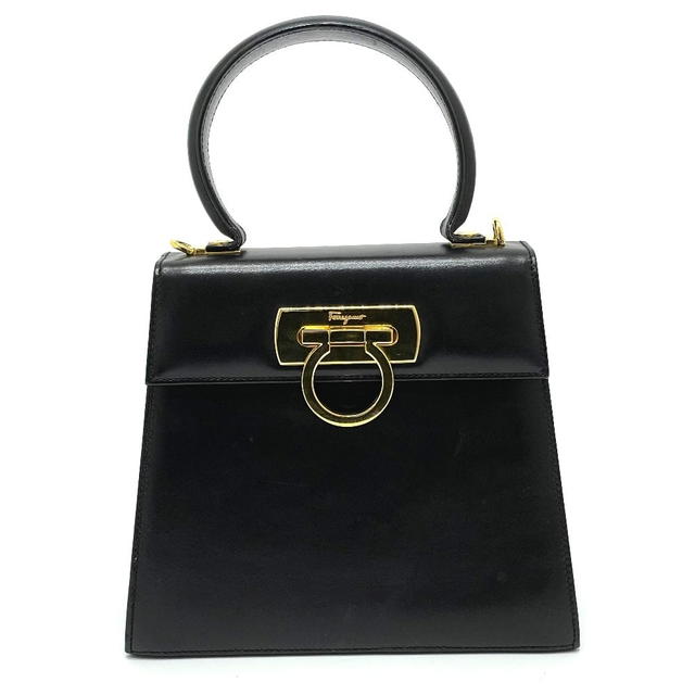 Ferragamo SALVATORE FERRAGAMO BX-212193 Gancini Square type 2WAY Hand Bag Shoulder Bag - view 2