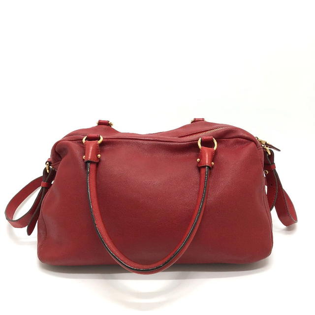 Ferragamo Salvatore Ferragamo DH-21C335 Vala Ribbon/Crossbody 2WAY Hand Bag Leather Red - view 2