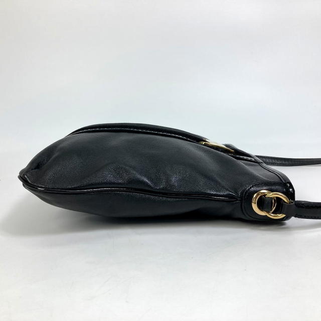 Ferragamo Salvatore Ferragamo EE-21-E196 Vala Patent/Crossbody Flat bag Shoulder Bag - view 4