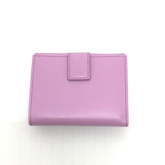 Ferragamo Salvatore Ferragamo Gancini  Folded wallet Leather purple - view 2