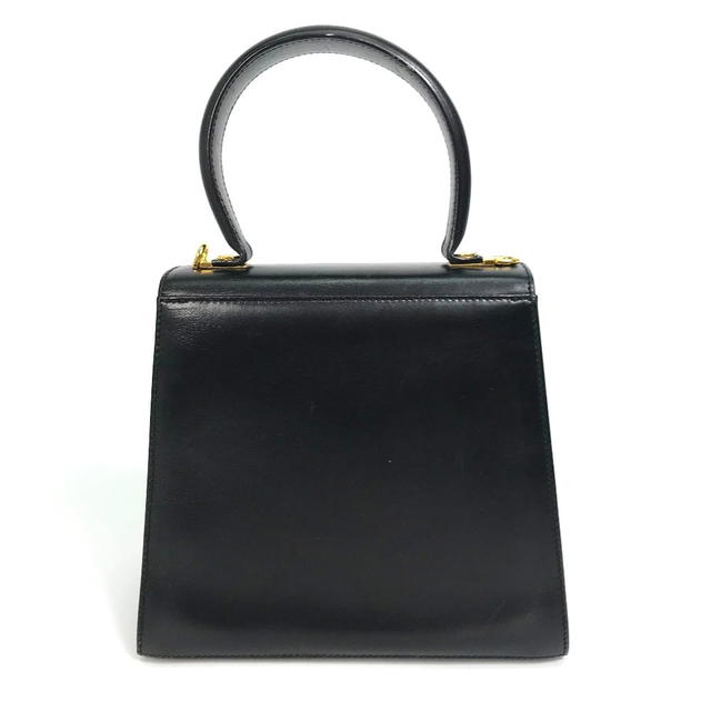 Ferragamo SALVATORE FERRAGAMO Gancini Shoulder Bag Hand Bag 2 way bag Leather Black - view 2