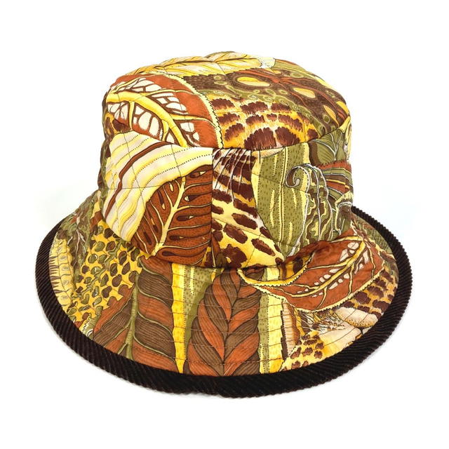 Ferragamo Salvatore Ferragamo Leopard leopard Animal Quilted hat hat polyester Multicolore - view 4