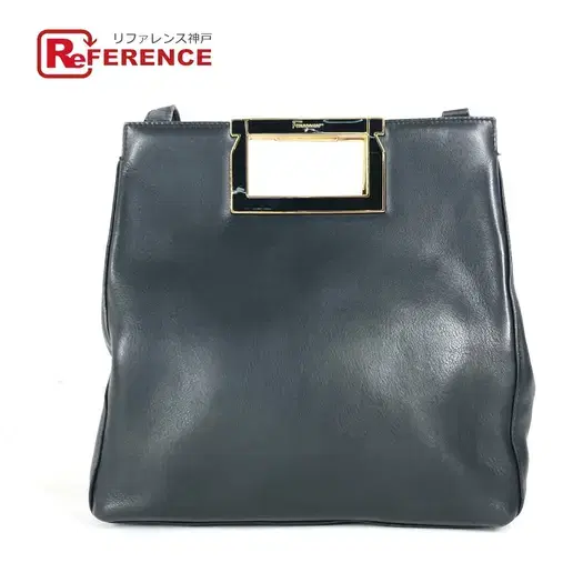 Buy Salvatore Ferragamo Logo metal handle 2-way bag Handbag Shoulder Bag at Sasom – Authentic and Ready to Ship