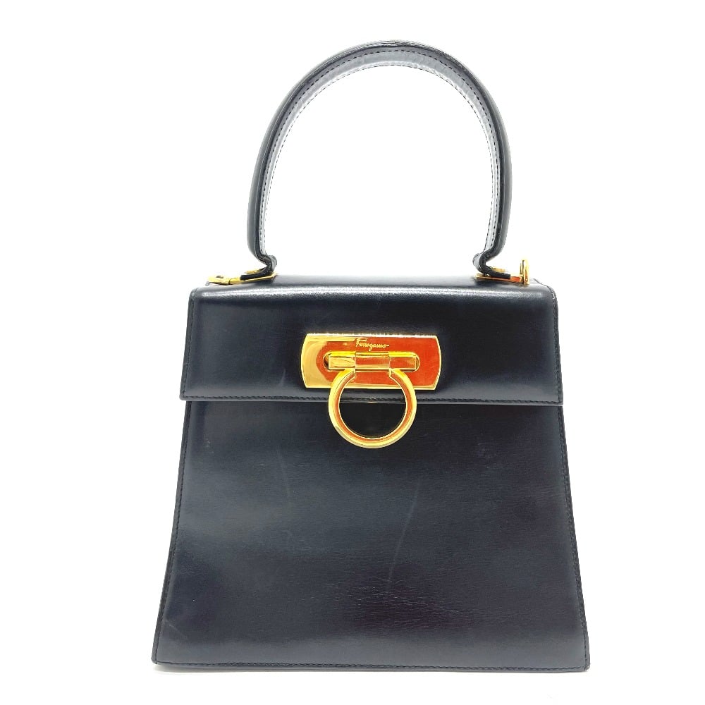 Ferragamo SALVATORE FERRAGAMO O212193 Gancini 2WAY Hand Bag Crossbody Mini Shoulder Bag