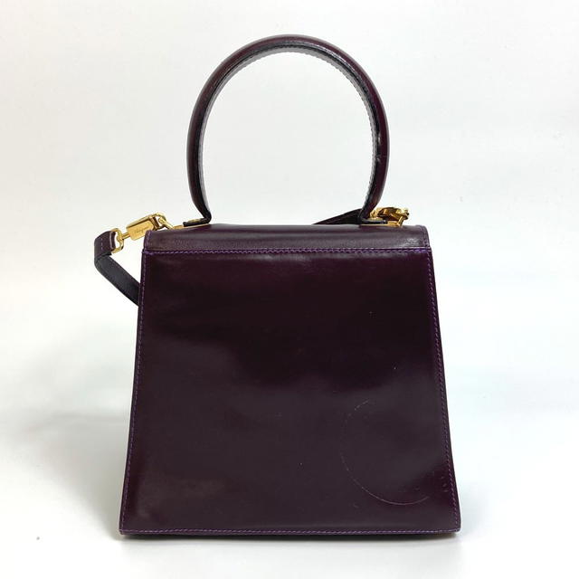 Ferragamo Salvatore Ferragamo Vala Gancini 2WAY Shoulder Bag Hand Bag Leather purple - view 2