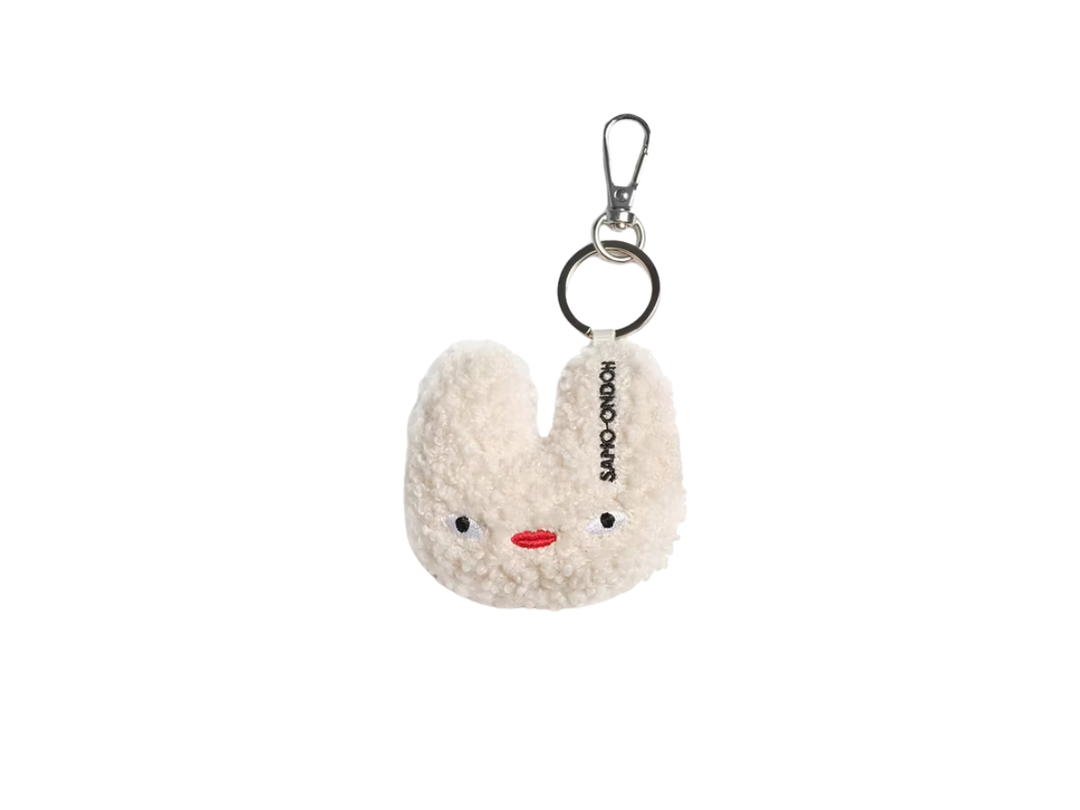 Samo Ondoh Samo Ondoh Acc Tokiyom Keychain Eco Shearling Ivory
