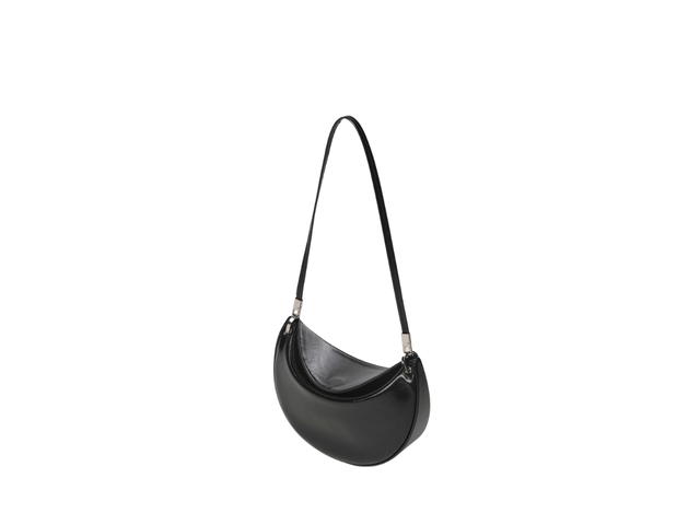 Samo Ondoh Samo Ondoh Apple Bag S Crinkle In Microfiber Leather Black - view 2
