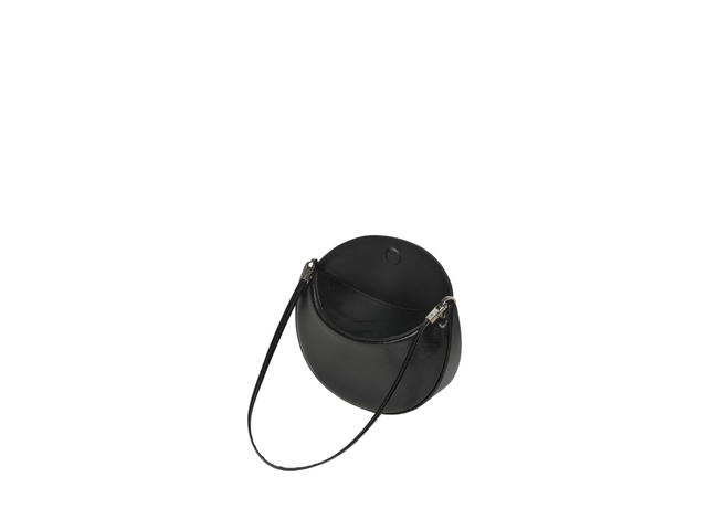 Samo Ondoh Samo Ondoh Apple Bag S Crinkle In Microfiber Leather Black - view 3
