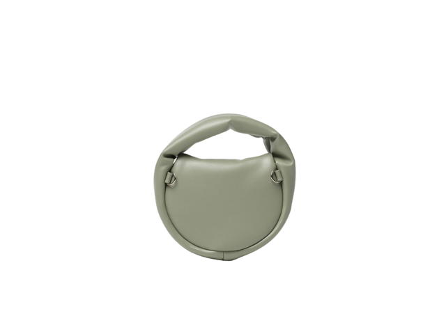 Samo Ondoh Samo Ondoh Flap Mug Bag Mini In Lambskin Mint Grey - view 2