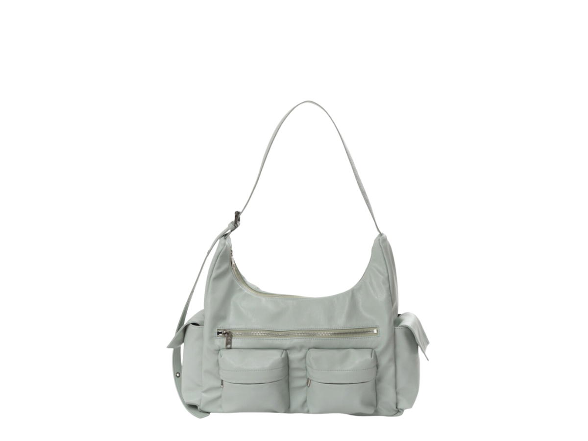 Samo Ondoh Samo Ondoh Pocket Mug Bag L In Nappa Leather Ice