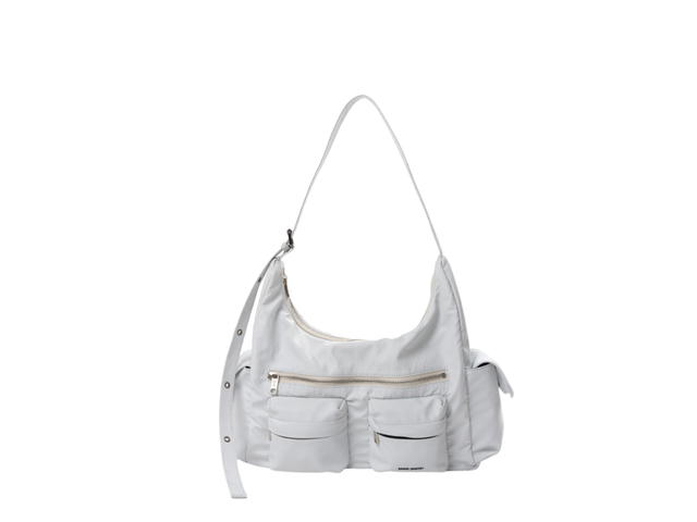 Samo Ondoh Samo Ondoh Pocket Mug Bag L In Nylon White - view 1