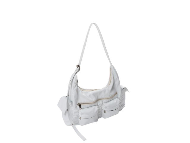 Samo Ondoh Samo Ondoh Pocket Mug Bag L In Nylon White - view 2