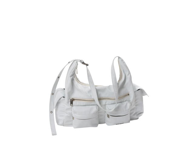 Samo Ondoh Samo Ondoh Pocket Mug Bag L In Nylon White - view 3