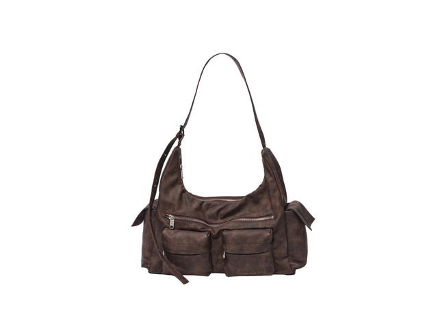 Samo Ondoh Samo Ondoh Pocket Mug Bag L Leather Vintage Brown - view 1
