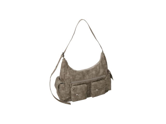 Samo Ondoh Samo Ondoh Pocket Mug Bag L Leather Vintage Khaki - view 2
