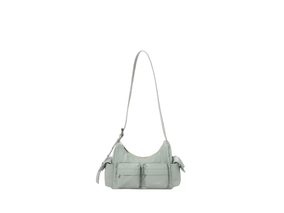 Samo Ondoh Samo Ondoh Pocket Mug Bag M In Nappa Leather Ice