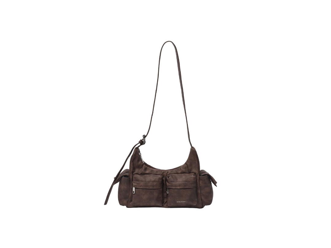 Samo Ondoh Samo Ondoh Pocket Mug Bag M Leather Vintage Brown