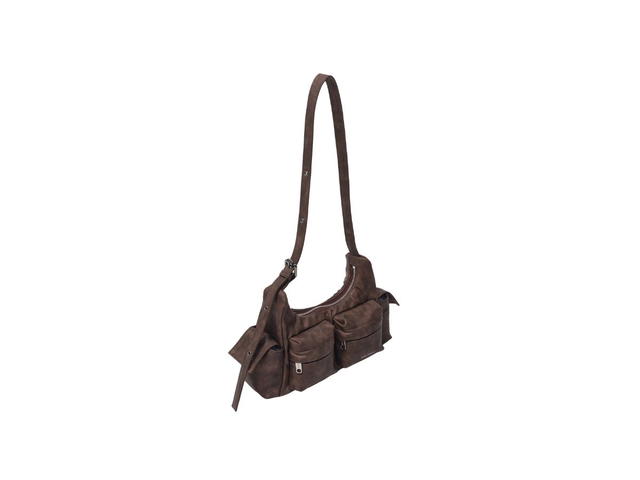 Samo Ondoh Samo Ondoh Pocket Mug Bag M Leather Vintage Brown - view 2