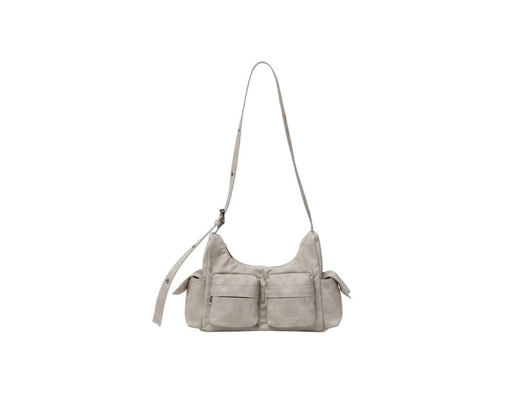 Samo Ondoh Samo Ondoh Pocket Mug Bag M Leather Vintage Ivory