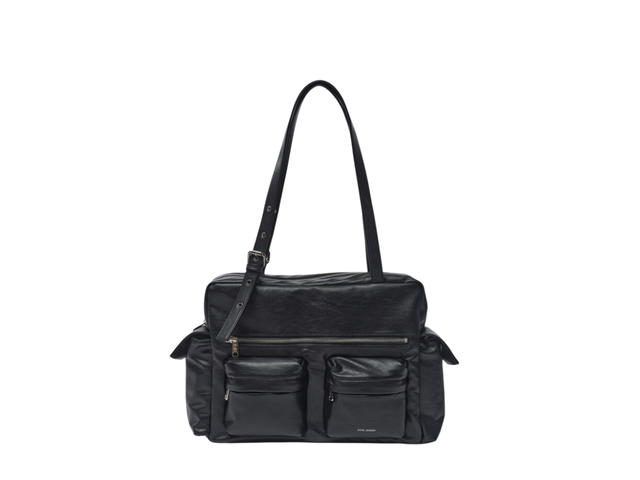 Samo Ondoh Samo Ondoh Pocket Utility Bag L In Nappa Black - view 1